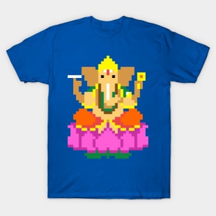 Ganesha Pixel T-Shirt